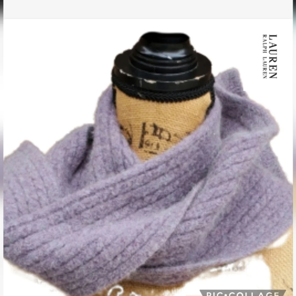 Lauren‎ heathers lambswool Cable  Scarf